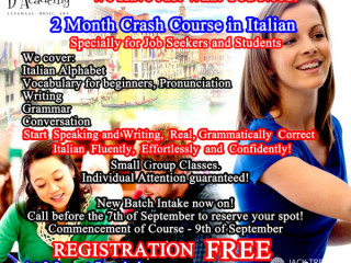 Italian Language Course   ඉතාලි භාෂා පන්ති