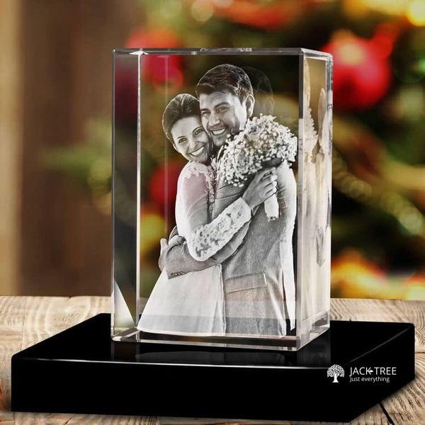 New laser crystal glass cubes (made in srilanka)