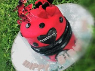 Miraculous_Lady_Bug Birthday Cake (House Of Art)