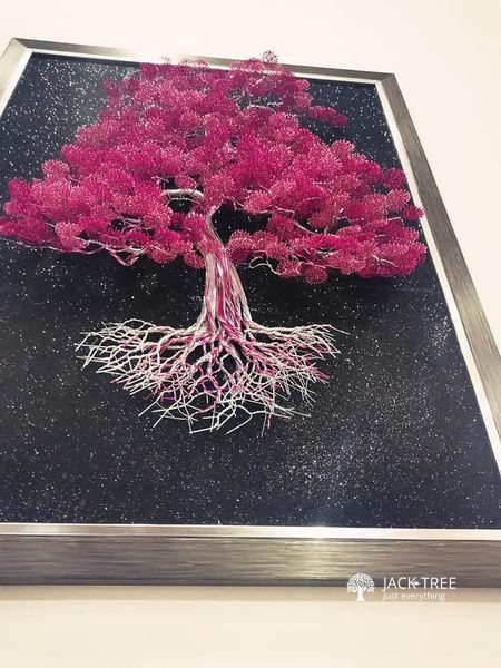 Handmade wire bonsai tree wall art (Made in Sri Lanka)