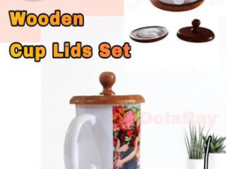 Wooden Cup Lids Available (Made in Sri Lanka)