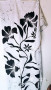 New customised batik material (black and white design)
