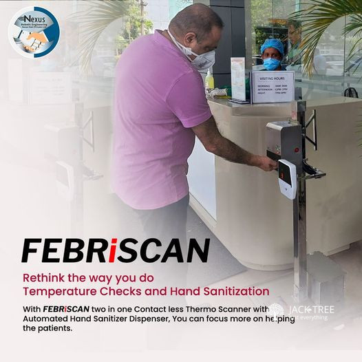 FebriScan, a device designed to provide Full Sanitization