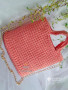 HandmadeT shirt yarn bags (ඔබට සිතැඟි පරිදි ඔබට අවශ්ය වර්ණයකින්