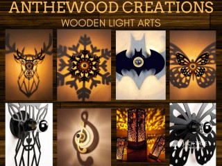  woodenlight Wood Wall arts   Wooden carvings