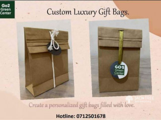 CUSTOM LUXURY GIFT BAGS (Made in Sri Lanka)