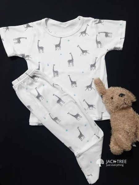 100% cotton Pyjamas white collection (Cash on delivery)