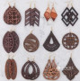 Wooden earrings available (Made in Sri Lanka)