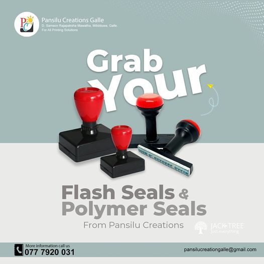 Flash Seals & Polymer Seals (Made in Sri Lanka)