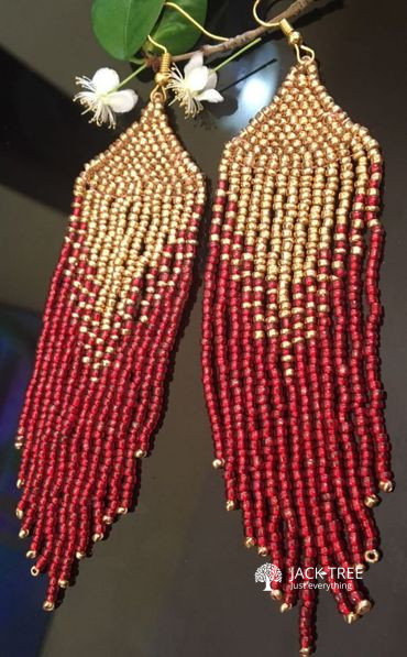 Native American Fringe Earings (SriMalee Creations)