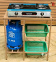 Gas Cooker/Stove Cylinder Rack Stand* (Full Steel)