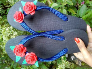 Hand made slippers Now available (Made in Sri Lanka)
