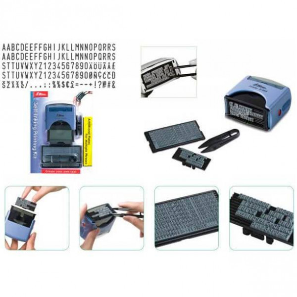 Stamp for sale Self Inking Printing Kit (Shiny)