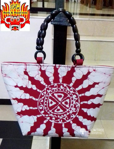 Exclusive handmade batik design 100% bags.