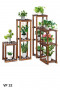 V PRO CREATIONS wooden plant stand