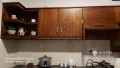 Mahogany wood(Top and bottom complete pantry cupboards