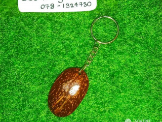 Coconut shell key tags️ පොල්කටු වලින් නිමැවූ key tags