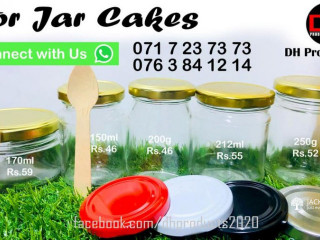 Cake Jars  @Marawila call for more details 0717237373