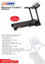Seepower Treadmill MT842D B (Build in Speakers & App glary)