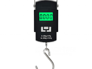 Portable digital hanging luggage weight scale
