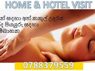 Nail and hair care body massage  home visit service