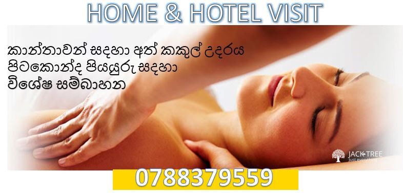 Nail and hair care body massage home visit service