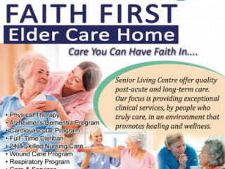 Faith First Elder Care Home   Elder Care Home