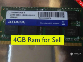4GB Ram ADATA Hight Quality| Speed of the Ram 1333