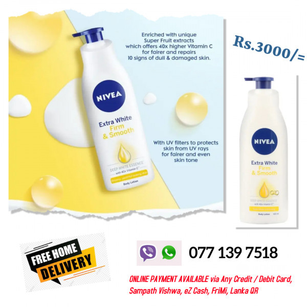 NIVEA Extra Whitening Cream Cosmetics Lanka