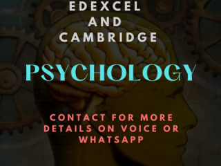 Tuition for Edexcel and Cambridge Psychology