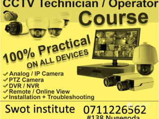 Diploma in CCTV camera and Network course Sri Lanka