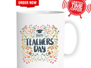 Mug Printing, Teachers Day White Mug, Magic Mug