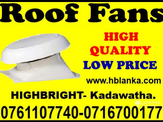 Electric roof exhaust fans price  srilanka, roof extractors