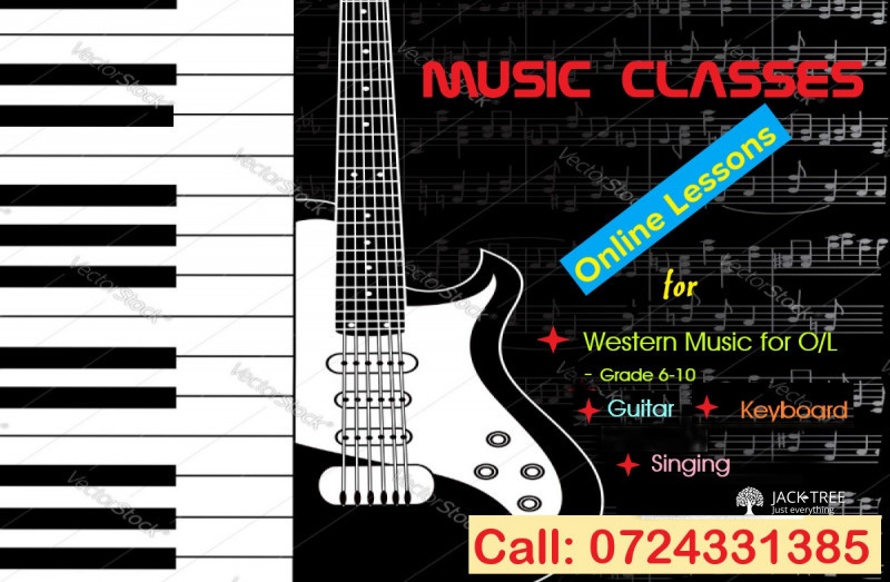 Guitar & Keyboard Lessons Learn to play just in one month