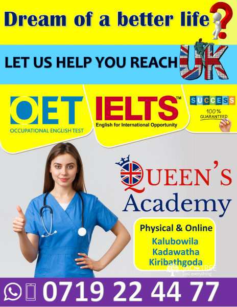 IELTS / PTE / OET Preparation Classes on line & on site