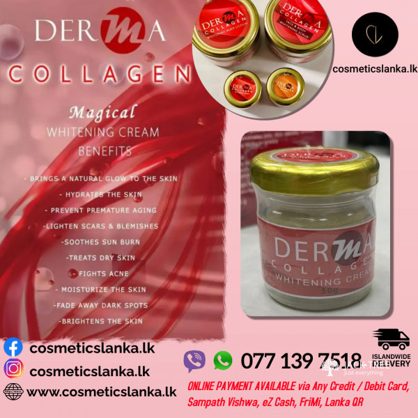 Derma Collagen Cream Cosmetics Lanka 