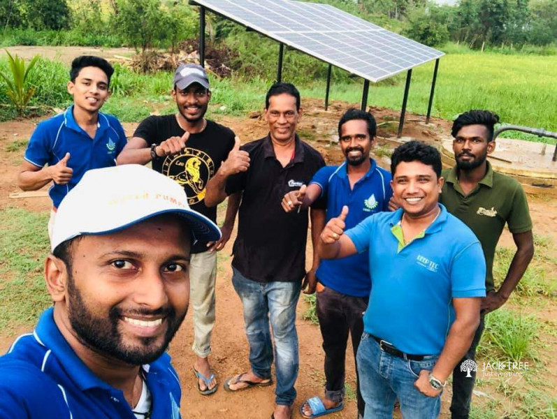 Solar Water Pumping System in Sri Lanka 