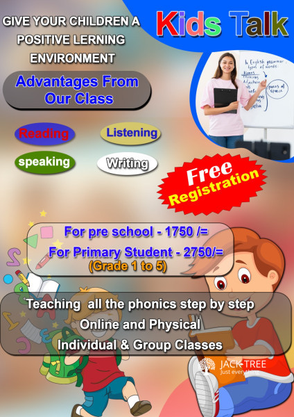 English spoken and syllabus classes for pre school to grade 9 stu
