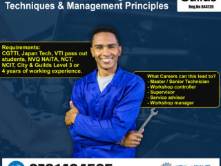 Diploma in Advanced Vehicle Diagnostics and Management Principles