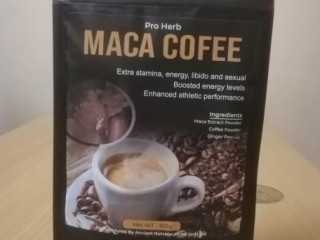 Maca Coffee Energy Drink Can Mak Hot and Iced