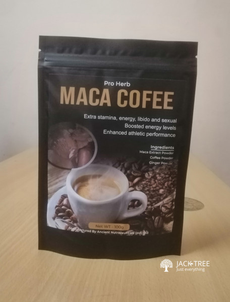 Maca Coffee Energy Drink Can Mak Hot and Iced