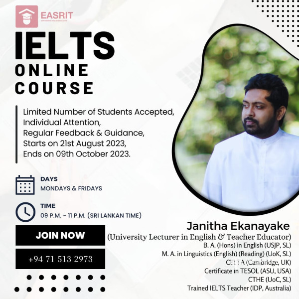 IELTS COURSE, 30 HOURS OF EXPET TRAINING WITH INDIVIDUAL FEEDBACK