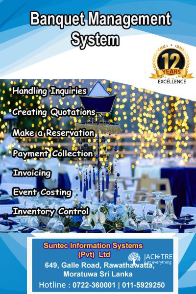 Banquet Management System (Software Company)