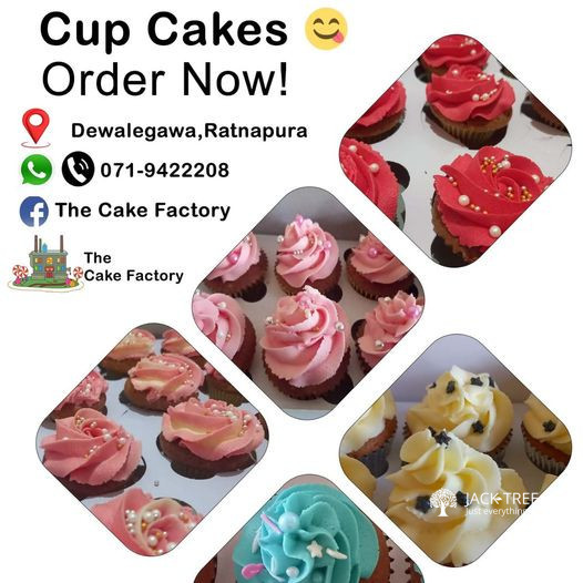 Cup Cakes Available Rs.150/= Upwards Order Now
