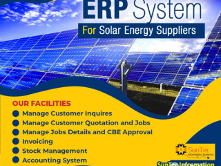 ERP System for Solar Energy Suppliers (ERP)