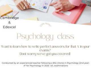 Edexcel and Cambridge Psychology classes