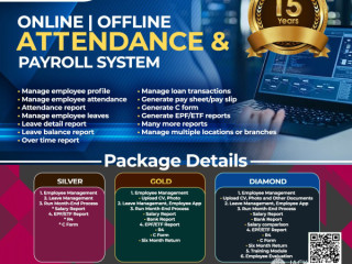 Online / Offline Attendance and Payroll System