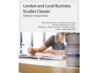 London & Local Business Studies Classes