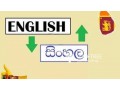 Sinhala to English Translation