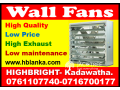 Exhaust fan Srilanka ,Wall exhaust shutters fans srilanka ,ventilation system suppliers srilnka,